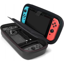 Controller Gear Switch Carrying Case Compatible with Nintendo Switch or Switch OLED - Black