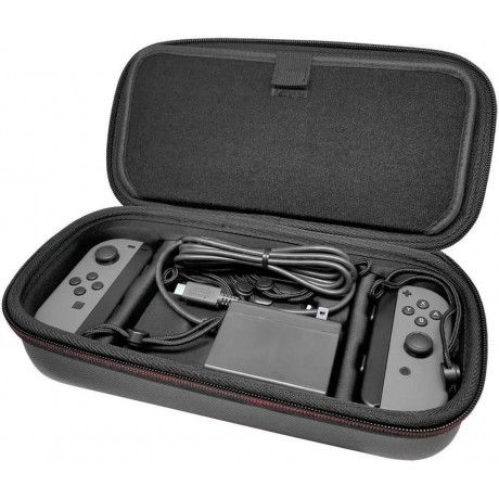 Controller Gear Switch Carrying Case Compatible with Nintendo Switch or Switch OLED - Black