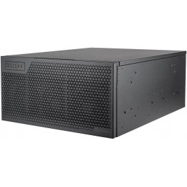RM52 Black Steel 5U Rackmount Server Chassis Primary PSU slot: PS2 (ATX) / Mini Redundant Secondary PSU slot: SFX (occupies 3.5" bracket)