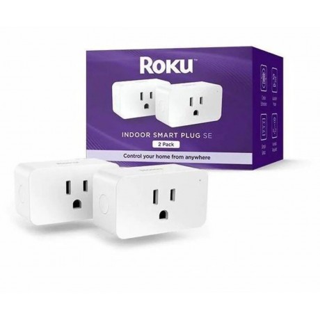 Roku Indoor Smart Plug SE, 2-Pack