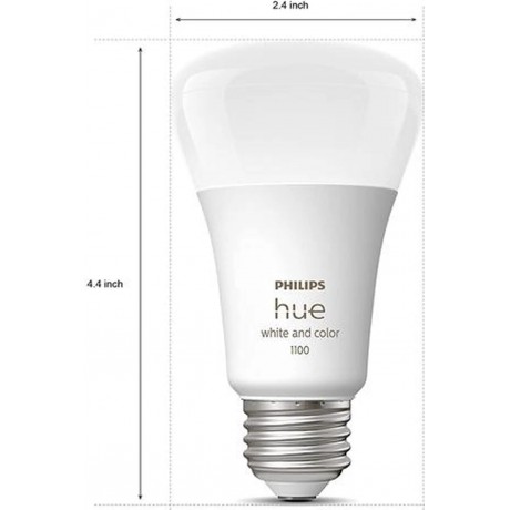 10.5W A19 E26 Bluetooth Smart Bulb, 1-pack