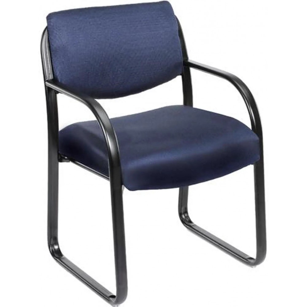Blue Fabric Guest Chair