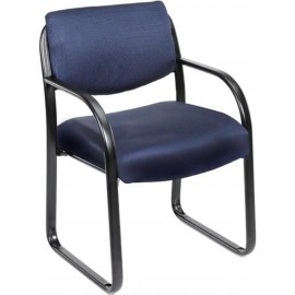 Blue Fabric Guest Chair