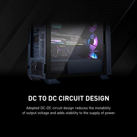 MAG A650BN 650W ATX 80 PLUS BRONZE Certified Active PFC Power Supply