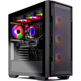 Rampage Gaming PC Desktop, Ryzen 7 7700X 4.5 GHz (5.4GHz Turbo Boost), NVIDIA RTX 5070 12GB GDDR7, 1TB Gen4 SSD, 32GB DDR5 RAM 6000 RGB, 850W GOLD PSU, 360mm ARGB AIO , Wi-Fi, Win 11 Home