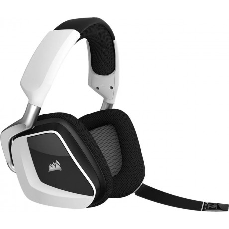 VOID RGB Elite Wireless Premium Gaming Headset with 7.1 Surround Sound - Discord Certified - Works with PC, PS5 and PS4 - White