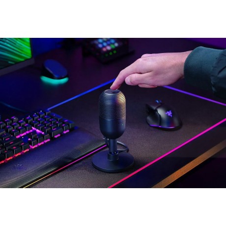 Seiren V3 Mini Wired Ultra-compact Condenser USB Microphone - Black
