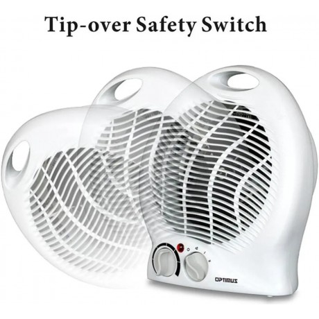 Heater Fan Portable with Thermostat - White