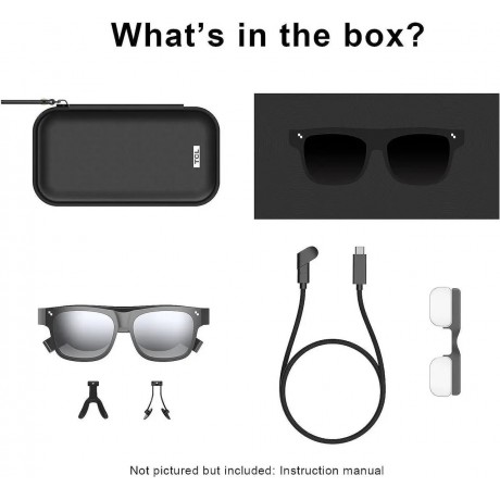 NXTWEAR S AR Glasses Micro OLED Augmented Reality 1080p Video Display XRGF68