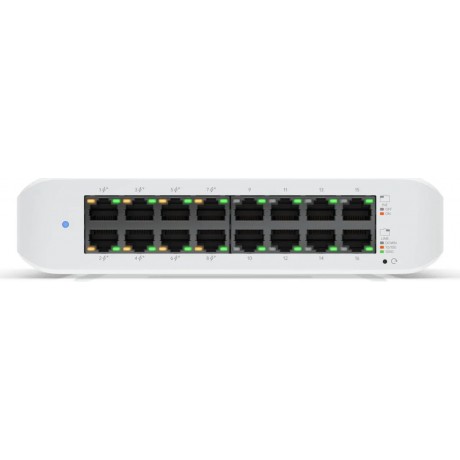 Ubiquiti Lite 16 PoE, 16-Port Layer 2 PoE Switch ((USW-Lite-16-POE (45W)