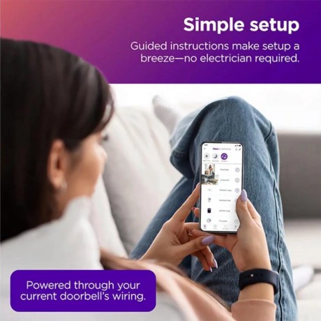 Video Doorbell & Chime, Wired Smart Doorbell