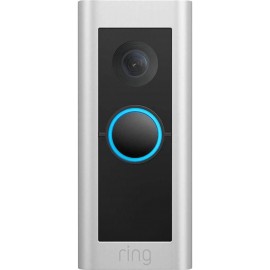 Wired Video Doorbell Pro, Smart WiFi Video Doorbell Wired - Satin Nickel