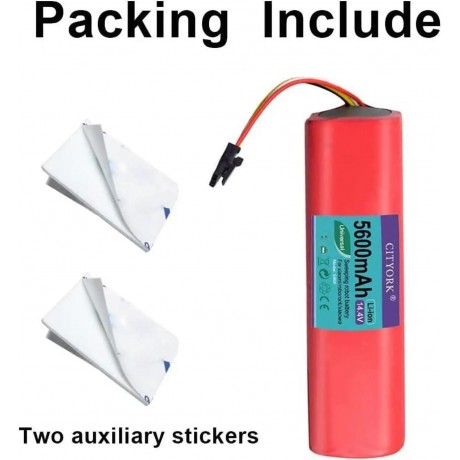 Replacement Battery for Xiaomi Vacuum Robot Cleaner Roborock E4 S4 S5 S6 S7,5600mAh