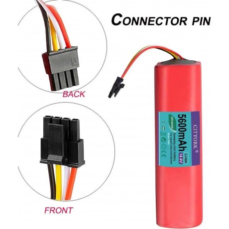 Replacement Battery for Xiaomi Vacuum Robot Cleaner Roborock E4 S4 S5 S6 S7,5600mAh