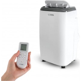 Commericial Cool Portable Air Conditioner with Remote Control, 12000 BTU, White