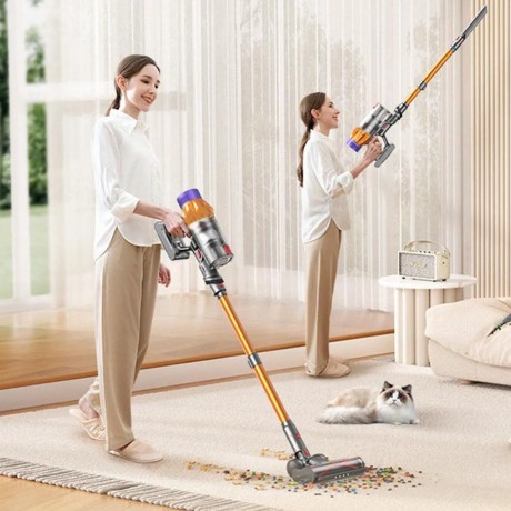 Household Cordless Vacuum Cleaner V18 550W up to 45Kpa 250 Square Meter 60Mins