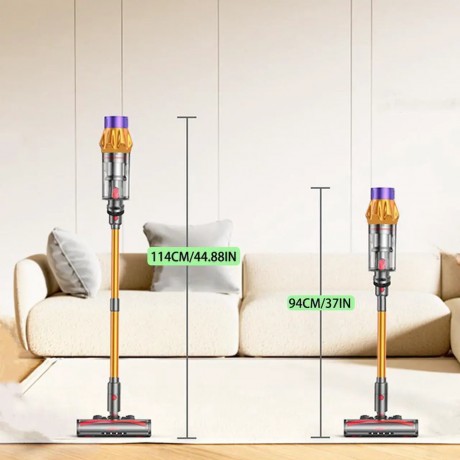 Household Cordless Vacuum Cleaner V18 550W up to 45Kpa 250 Square Meter 60Mins