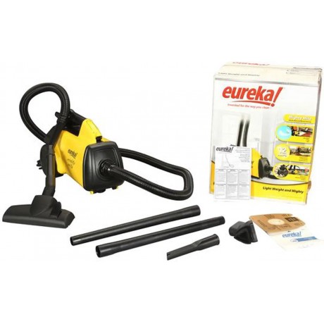 3670G Boss Mighty Mite Lightweight Canister Vacuums Yellow