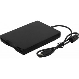 3.5” USB 2.0 Data External Floppy Disk Drive 1.44MB For Laptop PC Win 7/8/10 Mac