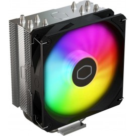 Hyper 212 Spectrum V3 CPU Air Cooler, ARGB Sync, 120mm PWM Fan, 4 Copper Direct Contact Heat Pipes, 152mm Tall, Brackets AMD Ryzen AM5/AM4, Intel LGA 1851/1700/1200