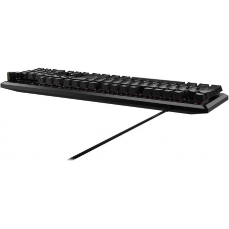 CORSAIR K70 CORE RGB Mechanical Gaming Keyboard - CORSAIR Red Linear Switches - Sound Dampening - Rotary Dial - Aluminum Top Plate - Onboard Storage - Black